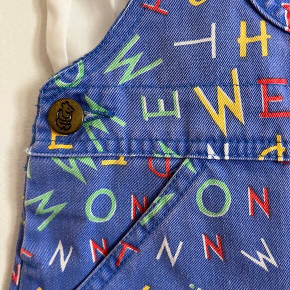 Vintage Winnie the Pooh shortalls set - Picture 6 of 16